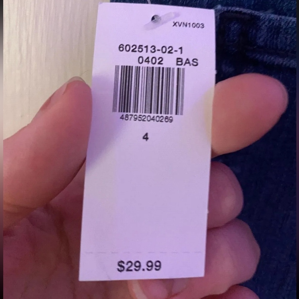 Old Navy Super Skinny Mid Rise Jeans Size 4 - Picture 4 of 4